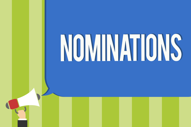 nominations graphic in blue