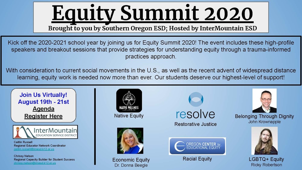 ESDs Offer Equity Summit 2020