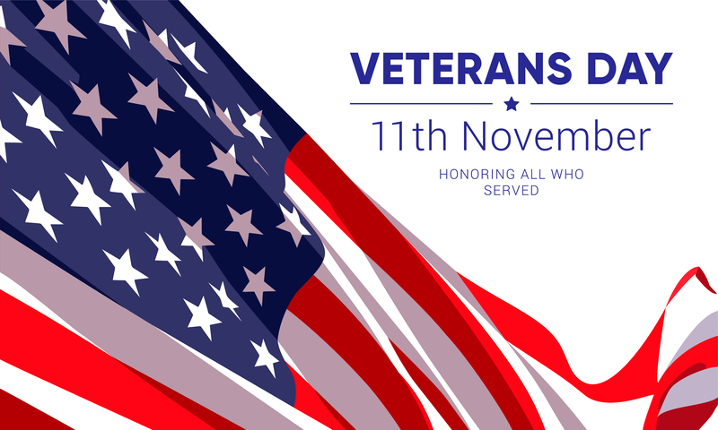 Offices Closed for Veterans Day