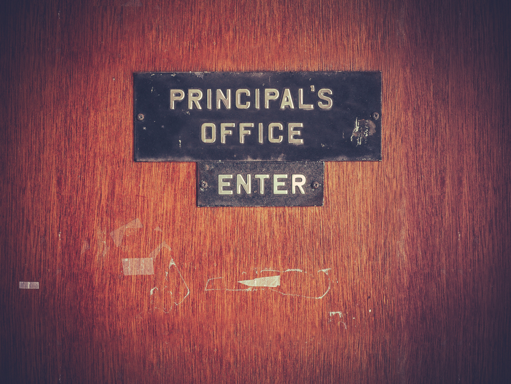 Principals Office/Enter