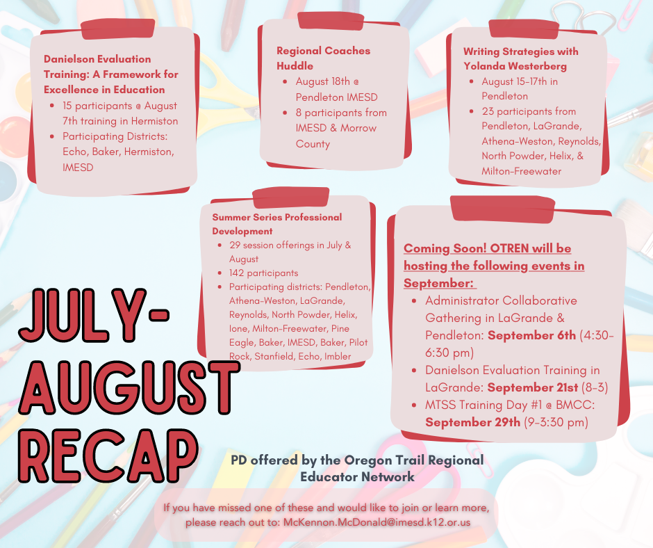 July-Aug REN RECAP