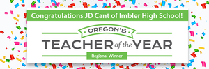 Congratulations InterMountain 2021 Oregon Regional Teacher of the Year!