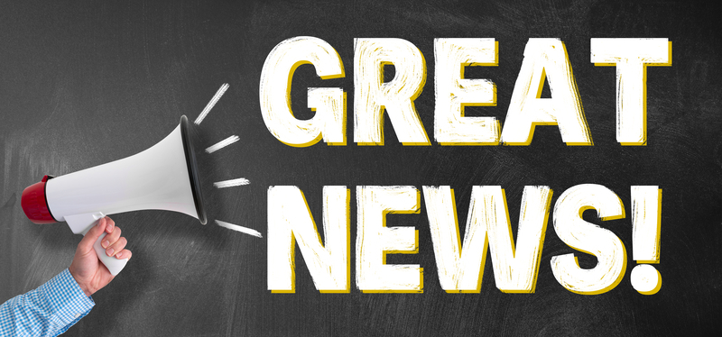 great news